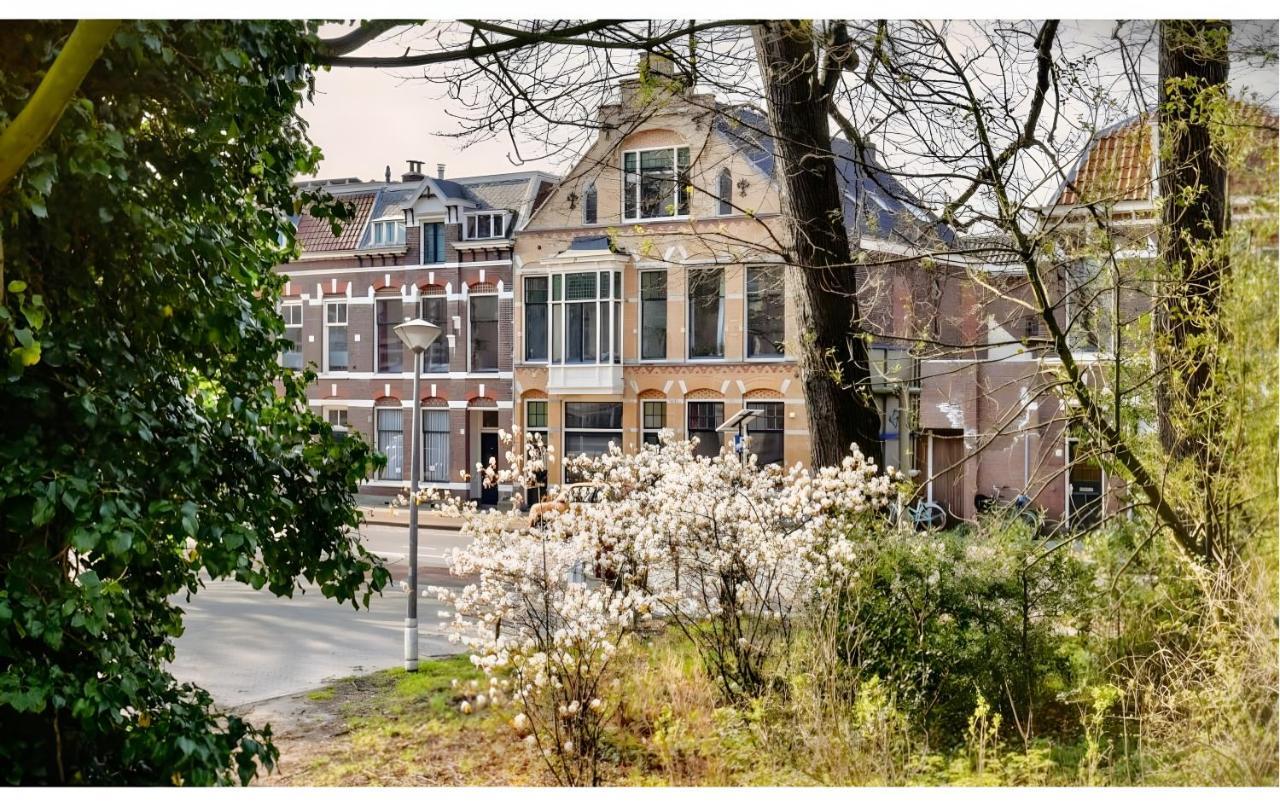 Lovely, 1898 Jugendstil Design Apartment, Old Haarlem City Centre, Fully Renovated With Parkview Near Amsterdam And Zandvoort, Bloemendaal Beach Kültér fotó