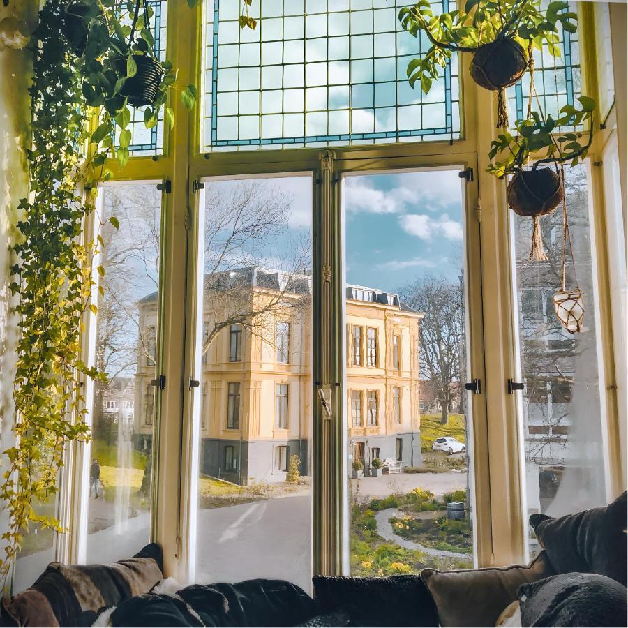 Lovely, 1898 Jugendstil Design Apartment, Old Haarlem City Centre, Fully Renovated With Parkview Near Amsterdam And Zandvoort, Bloemendaal Beach Kültér fotó